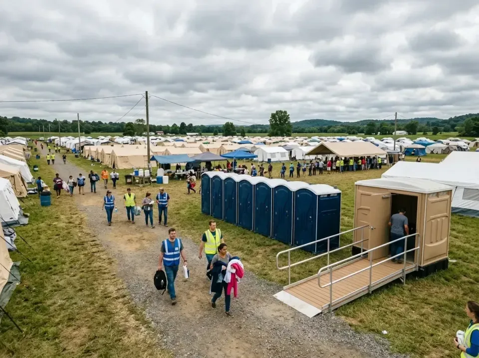 disaster-relief-camp-restrooms-010 — frequently asked questions, Dumpster & Portable Bathrooms Rental in El Dorado, KS